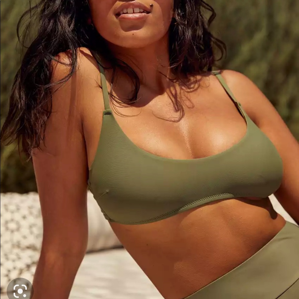 Aerie scoop bikini top